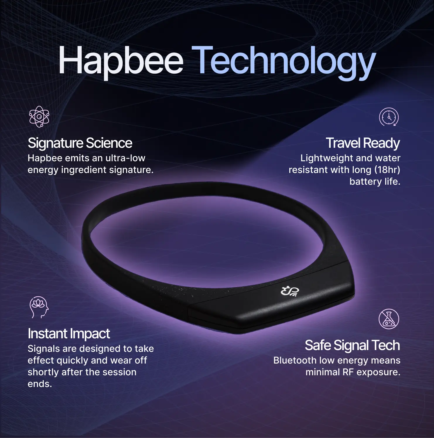 Hapbee Neckband.